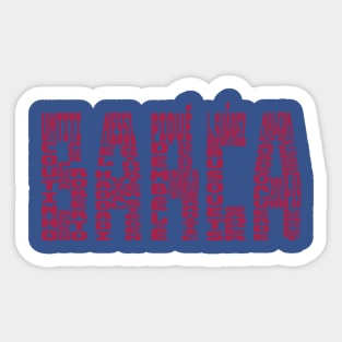 Barcelona 2018 - 2019 football Sticker